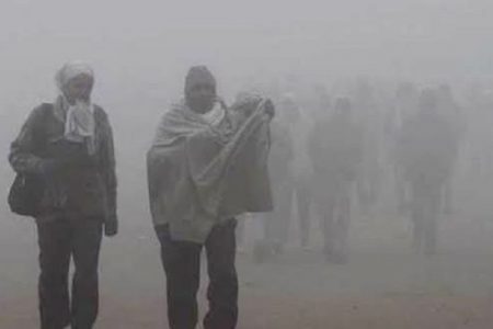 सर्दी का सितमः मथुरा में तापमान पहुंचा 0.5 डिग्री सेल्सियस