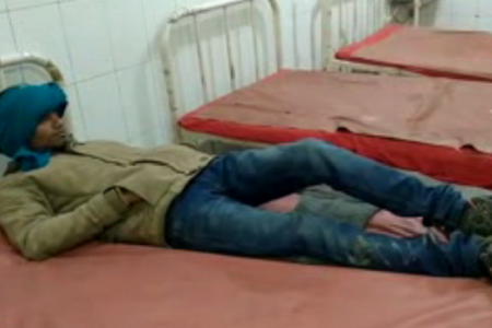 पुलिस मुठभेड़ में शातिर बदमाश को लगी गोली