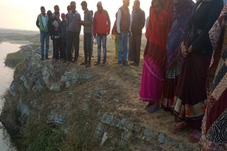 सोन नदी में मिला विवाहिता का शव, मायके वालों ने लगाया हत्या का आरोप
