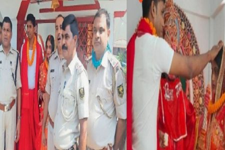 दारोगा जी ने प्रेमिका से थाने में की शादी, एसपी साहब ने दिया आशिर्वाद..