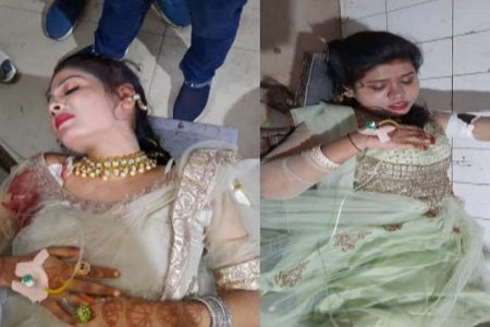 रिसेप्शन पार्टी से लौट रही दो बहनों का अपराधियों ने किया बुरा हाल…