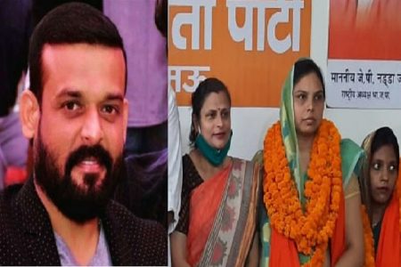लखनऊ में मारे गए गैंगस्टर अजीत सिंह की पत्नी को भाजपा ने बनाया ब्लाक प्रमुख प्रत्याशी