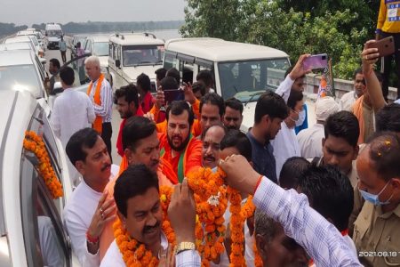 विपक्ष पर जमकर बरसे गृह राज्य मंत्री अजय मिश्रा
