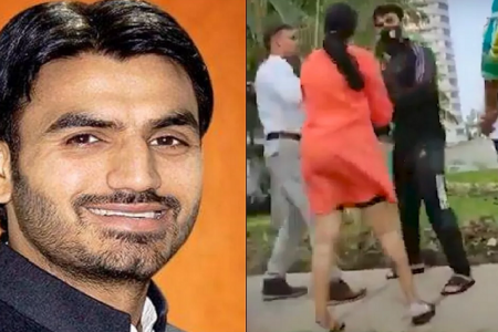 गालीबाज नेता श्रीकांत त्यागी मेरठ से गिरफ्तार, अपराधों से रहा है पुराना नाता