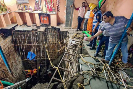 इंदौर मंदिर हादसे में सेना का सर्च ऑपरेशन जारी, बावड़ी से अब तक 36 शव निकाले, ट्रस्ट पर FIR दर्ज