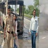 roadbase bus fire