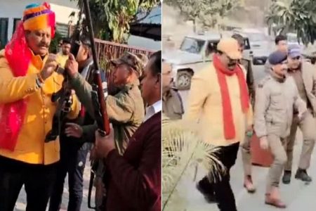 Khanpur firing : पूर्व विधायक चैंपियन को 14 दिन की न्यायिक हिरासत में भेजा गया, MLA के आवास पर की थी फायरिंग