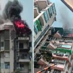 dwarka fire apartment
