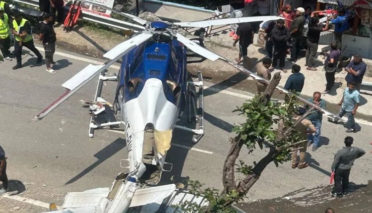 helicopters emergency landing rudraprayag