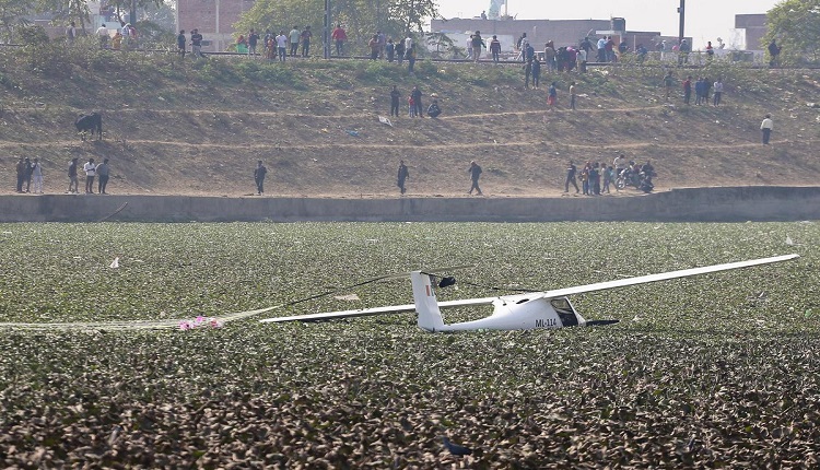 air force trainee plane Crash