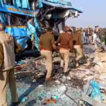 lucknow purvanchal expressway Accident