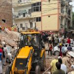 Delhi building collapse