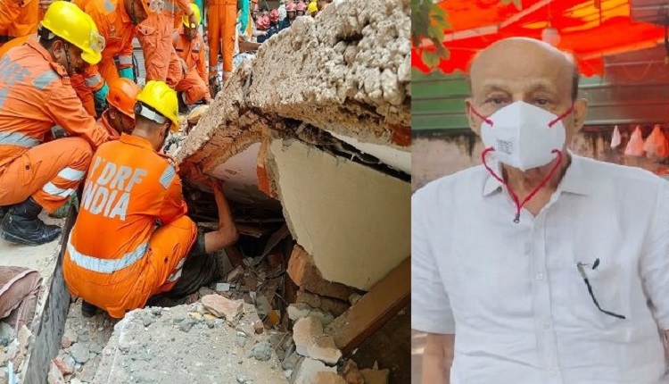 Delhi building collapse news